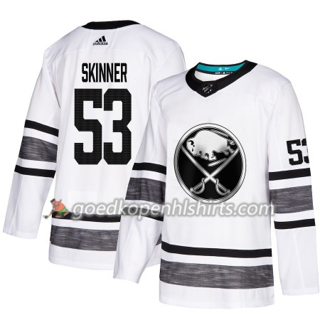 Buffalo Sabres Jeff Skinner 53 2019 All-Star Adidas Wit Authentic Shirt - Mannen